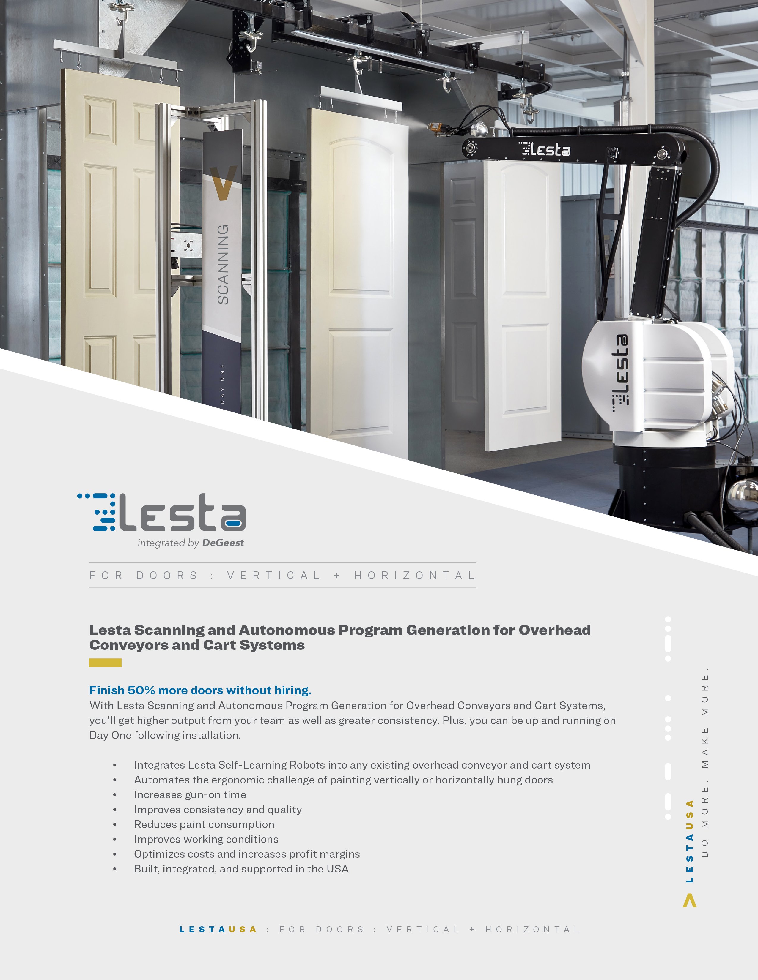 About Doors Overhead Conveyor Solution LestaUSA
