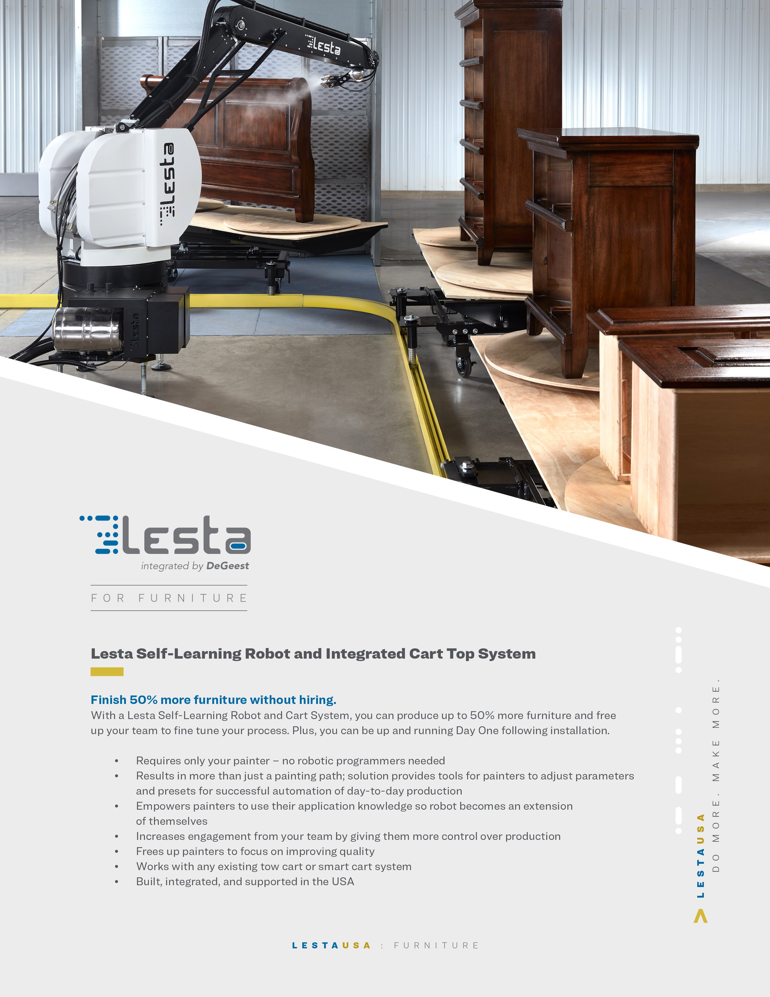 About Furniture Cart System LestaUSA