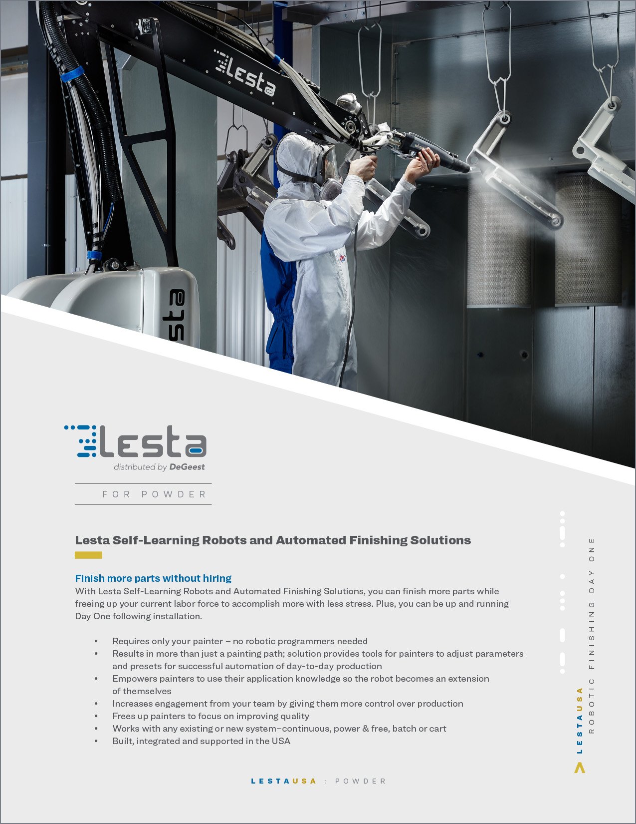 LestaUSA Powder Coating Solution